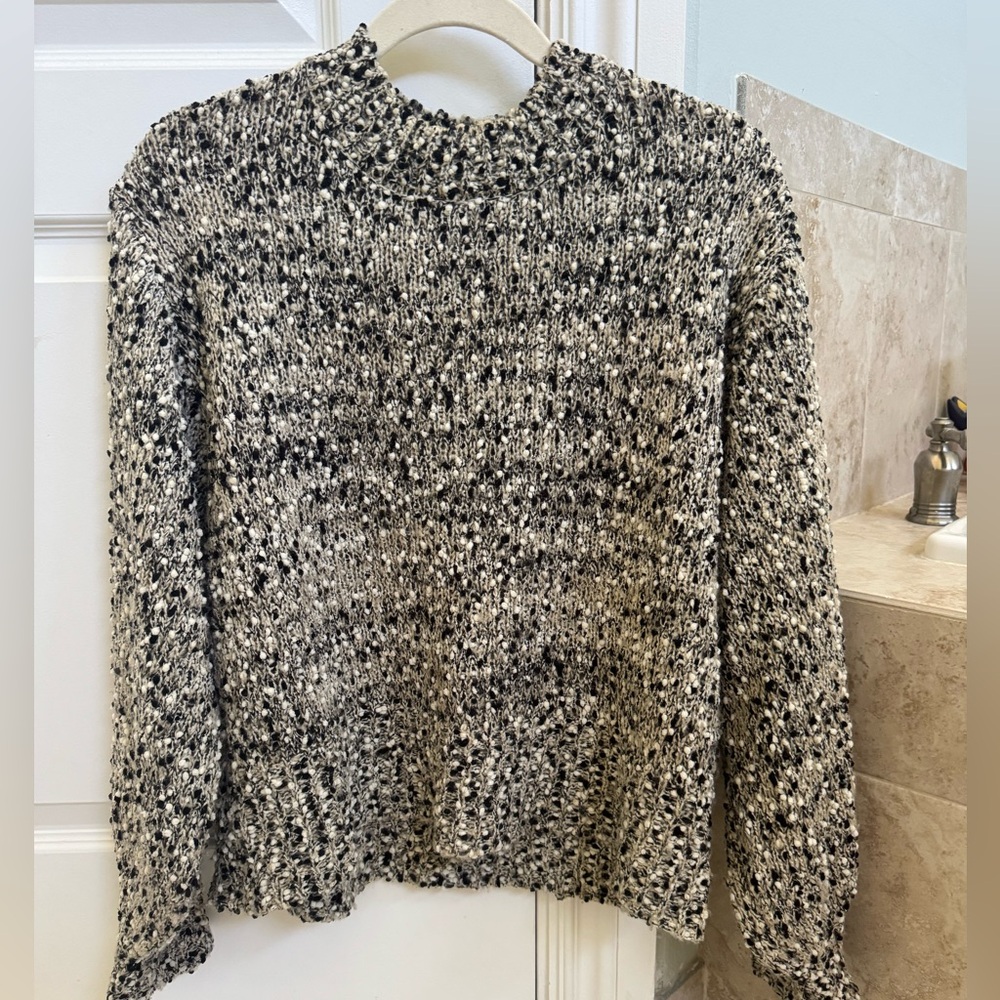 Anthropologie Moon River Marled Nubby Sweater